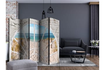 Rumsavdelare - Window View - Beach II 225x172 - Artgeist sp. z o. o. - Inredning - Rumsavdelare - Vikskärm