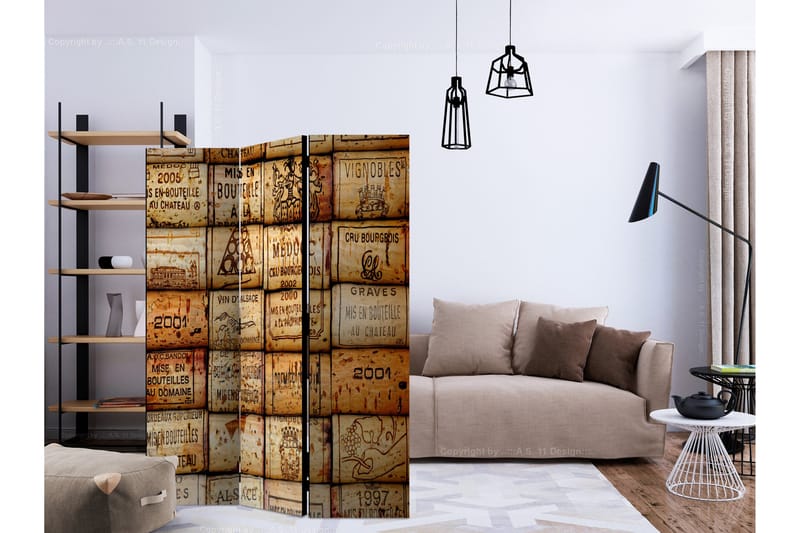 Rumsavdelare - Winy Trail 135x172 - Artgeist sp. z o. o. - Inredning - Rumsavdelare - Vikskärm