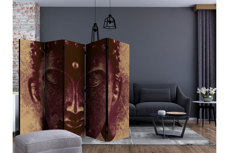 Rumsavdelare - Wise Buddha II 225x172 - Artgeist sp. z o. o. - Inredning - Rumsavdelare - Vikskärm