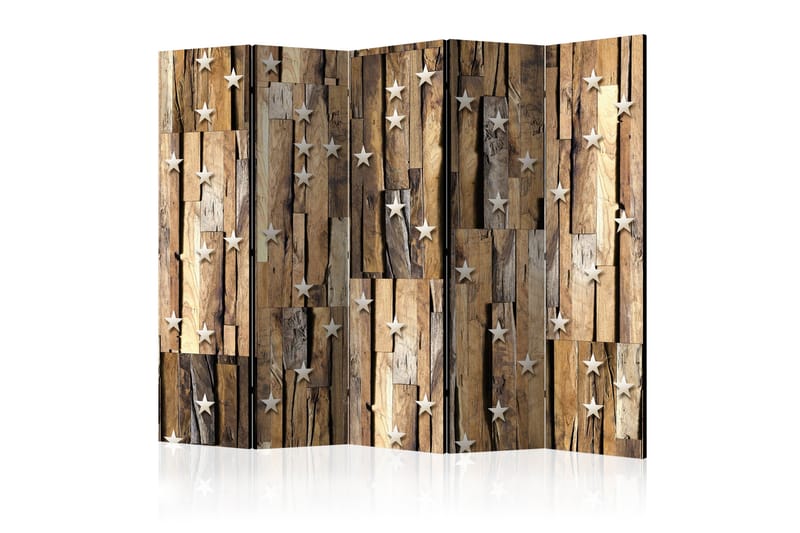 Rumsavdelare Wooden Constellation 225x172 - Artgeist sp. z o. o. - Inredning - Rumsavdelare - Vikskärm