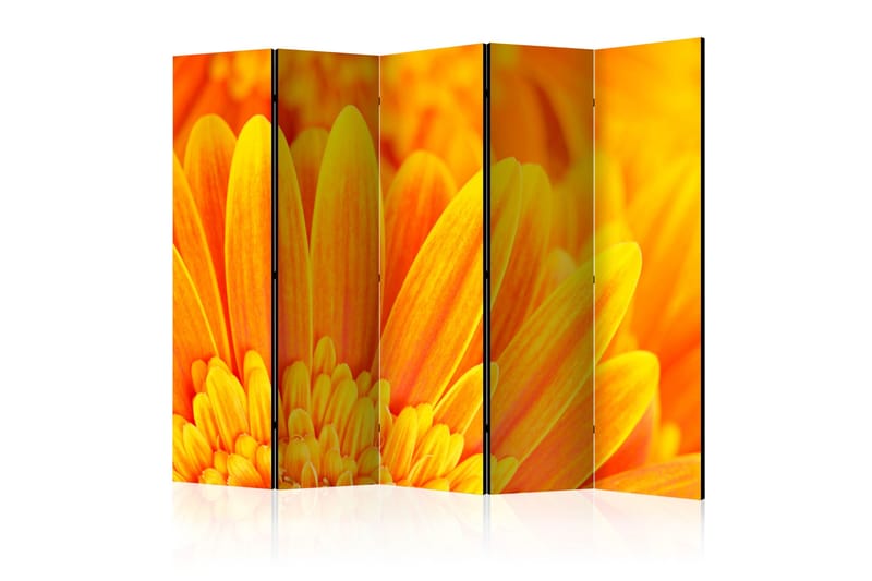 Rumsavdelare - Yellow gerbera daisies II 225x172 - Artgeist sp. z o. o. - Inredning - Rumsavdelare - Vikskärm