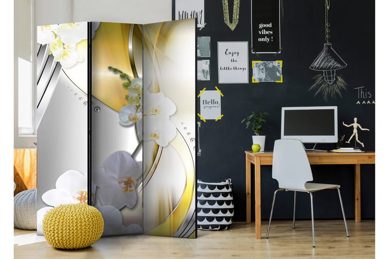 Rumsavdelare Yellow Journey 135x172 - Artgeist sp. z o. o. - Inredning - Rumsavdelare - Vikskärm