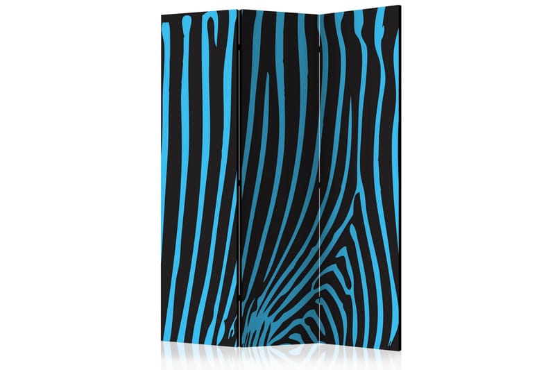 Rumsavdelare Zebra Pattern Turquoise 135x172 cm, Artgeist sp. z o. o.