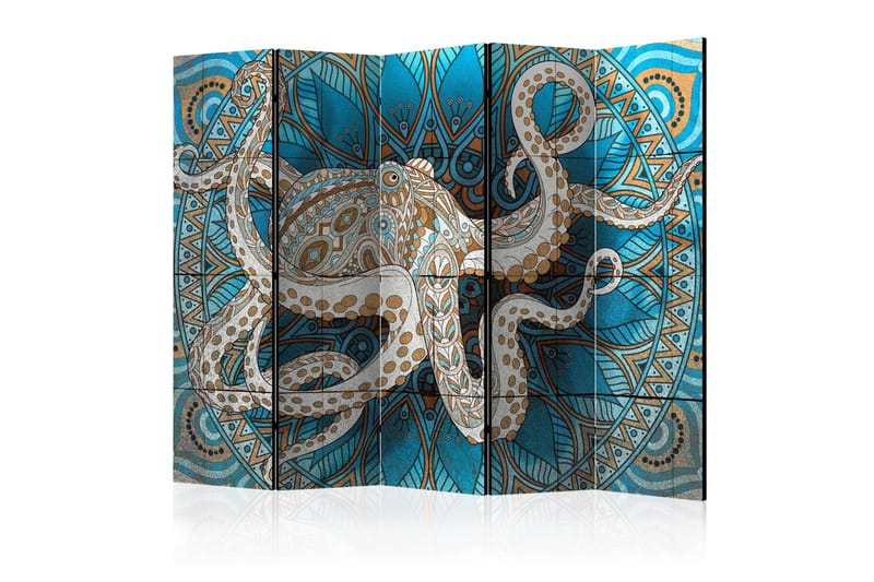 Rumsavdelare - Zen Octopus II 225x172 - Artgeist sp. z o. o. - Inredning - Rumsavdelare - Vikskärm