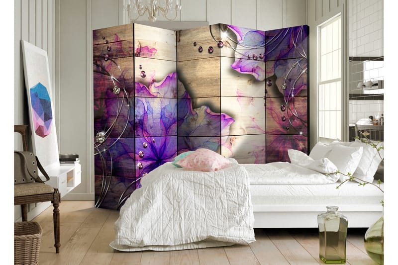Rumsavdelare Purple Memory 225x172 - Artgeist sp. z o. o. - Inredning - Rumsavdelare - Vikskärm