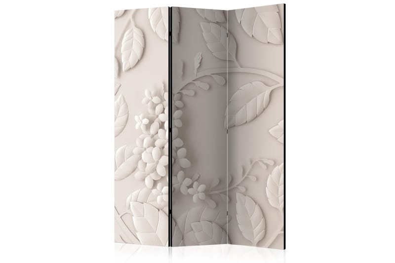 Rumsavdelare Paper Flowers Cream 135x172 cm - Artgeist sp. z o. o. - Inredning - Rumsavdelare - Vikskärm