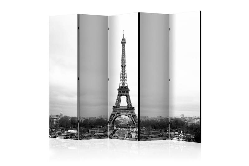 Rumsavdelare - Paris: black and white photography 225x172 - Artgeist sp. z o. o. - Inredning - Rumsavdelare - Vikskärm