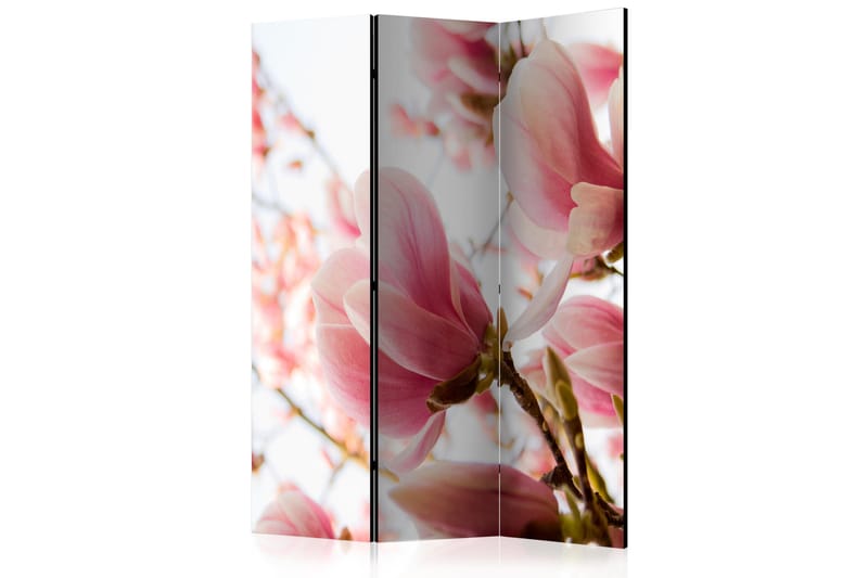 Rumsavdelare - Pink magnolia 135x172 - Artgeist sp. z o. o. - Inredning - Rumsavdelare - Vikskärm