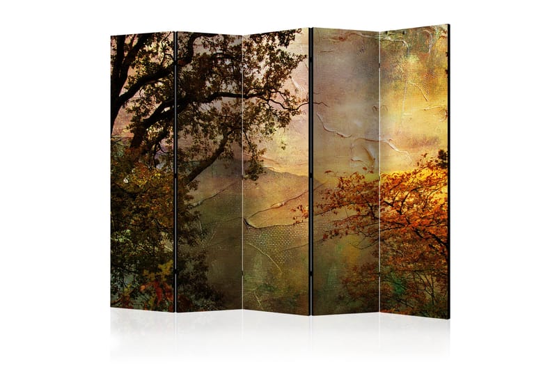 Rumsavdelare - Painted autumn II 225x172 - Artgeist sp. z o. o. - Inredning - Rumsavdelare - Vikskärm