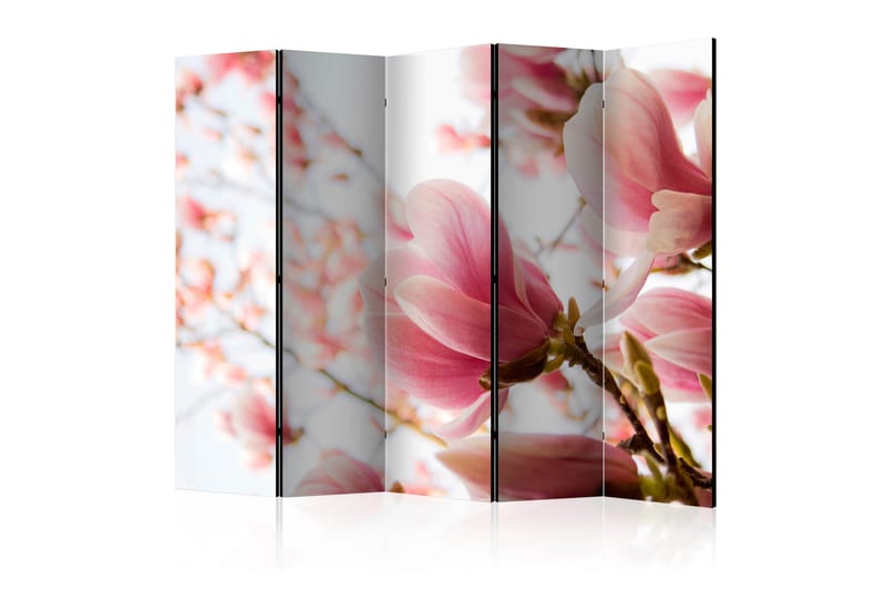 Rumsavdelare - Pink magnolia II 225x172 - Artgeist sp. z o. o. - Inredning - Rumsavdelare - Vikskärm