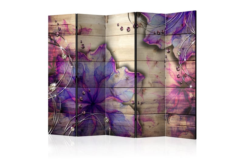 Rumsavdelare Purple Memory 225x172 - Artgeist sp. z o. o. - Inredning - Rumsavdelare - Vikskärm