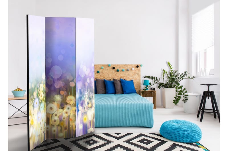 Rumsavdelare Painted Meadow 135x172 - Artgeist sp. z o. o. - Inredning - Rumsavdelare - Vikskärm