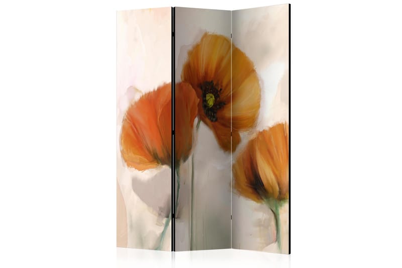 Rumsavdelare Poppies - Vintage 135x172 cm, Artgeist sp. z o. o.