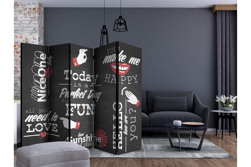 Rumsavdelare - Perfect day II 225x172 - Artgeist sp. z o. o. - Inredning - Rumsavdelare - Vikskärm