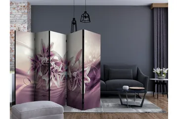 Rumsavdelare - Purple Secrecy II 225x172 - Artgeist sp. z o. o. - Inredning - Rumsavdelare - Vikskärm
