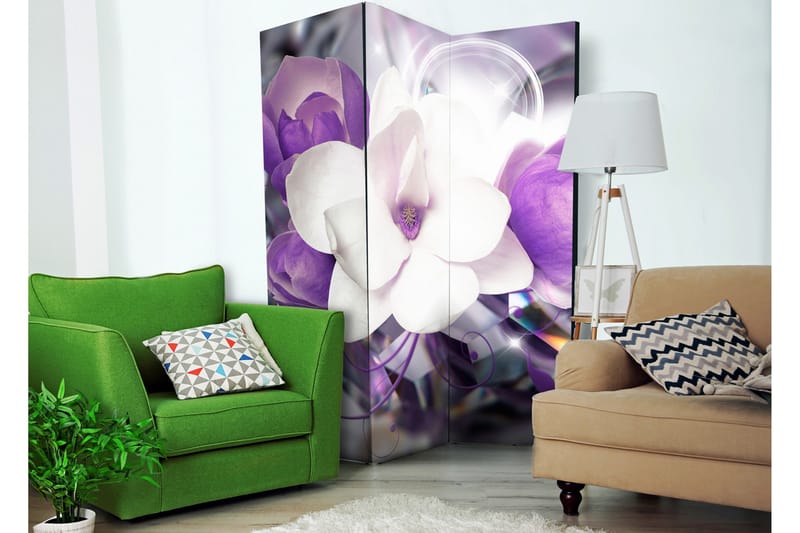 Rumsavdelare Purple Empress 135x172 - Artgeist sp. z o. o. - Inredning - Rumsavdelare - Vikskärm