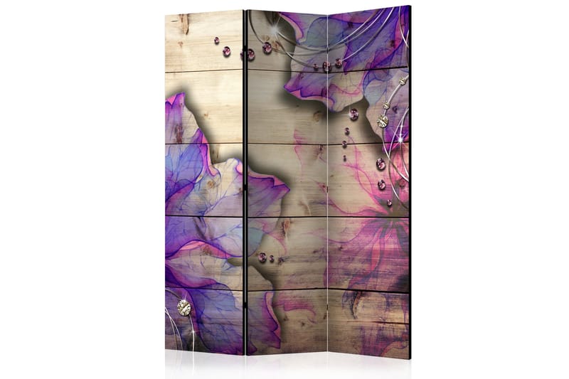Rumsavdelare Purple Memory 135x172 - Artgeist sp. z o. o. - Inredning - Rumsavdelare - Vikskärm