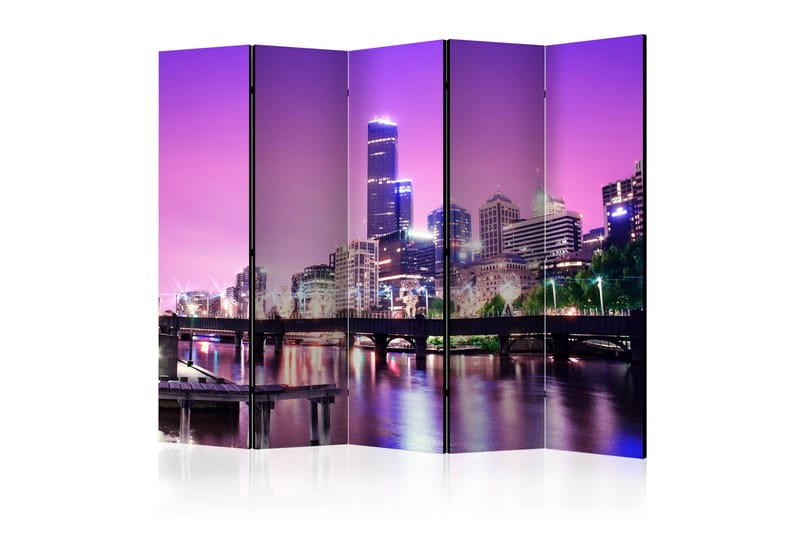 Rumsavdelare Purple Melbourne II 225x172 cm, Artgeist sp. z o. o.