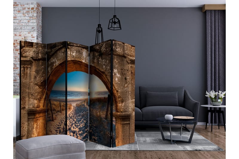 Rumsavdelare - Pillars and Forest II 225x172 - Artgeist sp. z o. o. - Inredning - Rumsavdelare - Vikskärm