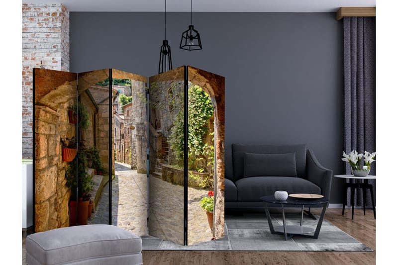 Rumsavdelare - Provincial alley in Tuscany II 225x172 - Artgeist sp. z o. o. - Inredning - Rumsavdelare - Vikskärm