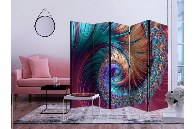 Rumsavdelare Peacock Tail 225x172 - Artgeist sp. z o. o. - Inredning - Rumsavdelare - Vikskärm