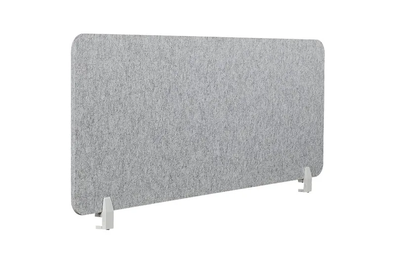 Skiljevägg för skrivbord Split Grå, 160x1x50 cm - Grå, 160x1x50 cm - Inredning - Rumsavdelare - Skärmvägg