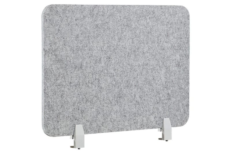 Skiljevägg för skrivbord Split Grå, 72x1x50 cm - Grå, 72x1x50 cm - Inredning - Rumsavdelare - Skärmvägg