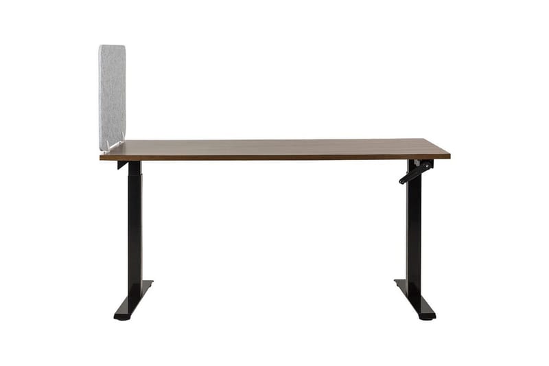 Skiljevägg för skrivbord Split Grå, 72x1x50 cm - Grå, 72x1x50 cm - Inredning - Rumsavdelare - Skärmvägg