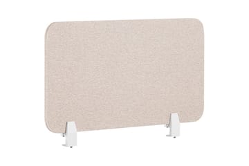 Skiljevägg för skrivbord Wally Beige, 72x2x40 cm