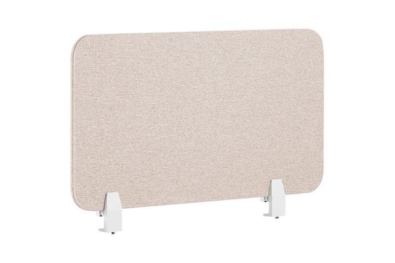 Skiljevägg för skrivbord Wally Beige, 72x2x40 cm, Beige, 72x2x40 cm