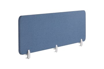 Skiljevägg för skrivbord Wally Blå, 180x2x40 cm