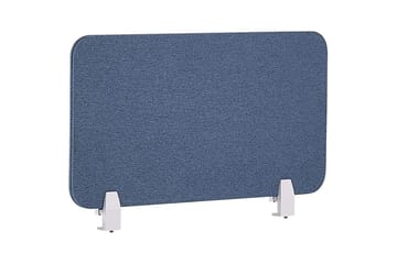 Skiljevägg för skrivbord Wally Blå, 72x2x40 cm