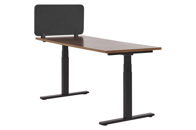 Skiljevägg för skrivbord Wally Grå, 80x2x40 cm - Grå, 80x2x40 cm - Inredning - Rumsavdelare - Skärmvägg