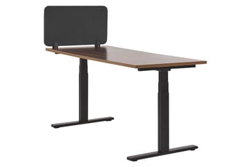 Skiljevägg för skrivbord Wally Grå, 80x2x40 cm - Grå, 80x2x40 cm - Inredning - Rumsavdelare - Skärmvägg