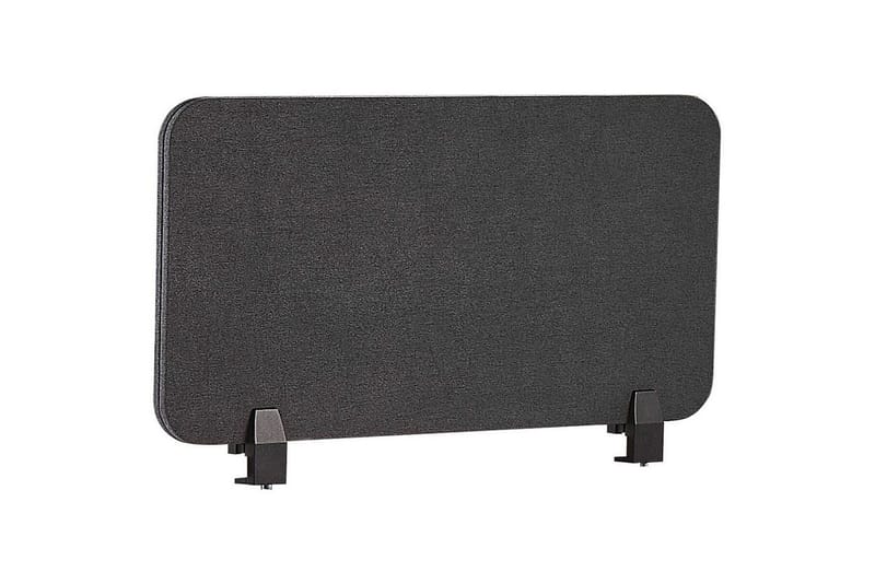 Skiljevägg för skrivbord Wally Grå, 80x2x40 cm - Grå, 80x2x40 cm - Inredning - Rumsavdelare - Skärmvägg