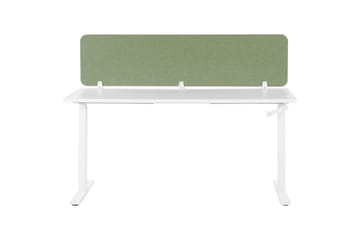 Skiljevägg för skrivbord Wally Grön, 180x2x40 cm - Grön, 180x2x40 cm - Inredning - Rumsavdelare - Skärmvägg