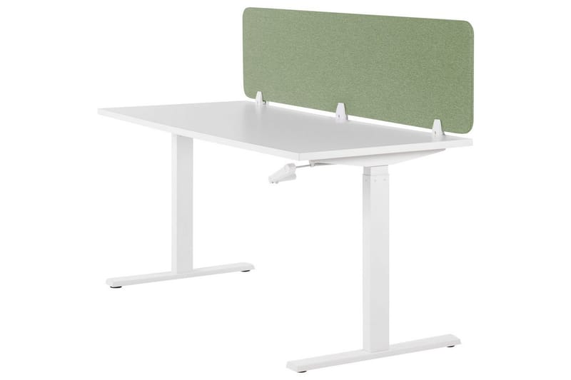 Skiljevägg för skrivbord Wally Grön, 180x2x40 cm - Grön, 180x2x40 cm - Inredning - Rumsavdelare - Skärmvägg