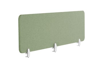 Skiljevägg för skrivbord Wally Grön, 180x2x40 cm