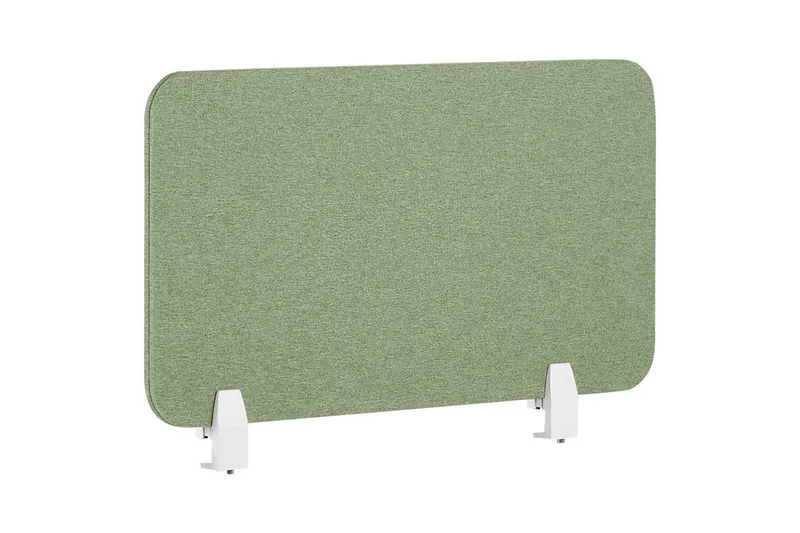 Skiljevägg för skrivbord Wally Grön, 72x2x40 cm - Grön, 72x2x40 cm - Inredning - Rumsavdelare - Skärmvägg