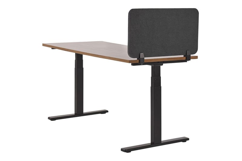 Skiljevägg för skrivbord Wally Mörkgrå, 72x2x40 cm - Mörkgrå, 72x2x40 cm - Inredning - Rumsavdelare - Skärmvägg