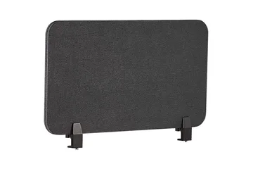 Skiljevägg för skrivbord Wally Mörkgrå, 72x2x40 cm