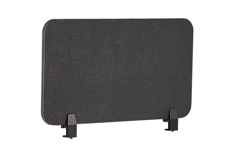 Skiljevägg för skrivbord Wally Mörkgrå, 72x2x40 cm - Mörkgrå, 72x2x40 cm - Inredning - Rumsavdelare - Skärmvägg