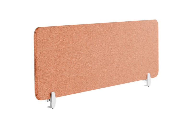 Skiljevägg för skrivbord Wally Röd, 160x2x40 cm - Röd, 160x2x40 cm - Inredning - Rumsavdelare - Skärmvägg