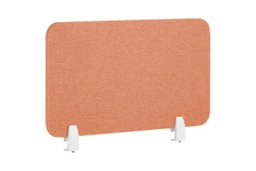 Skiljevägg för skrivbord Wally Röd, 72x2x40 cm