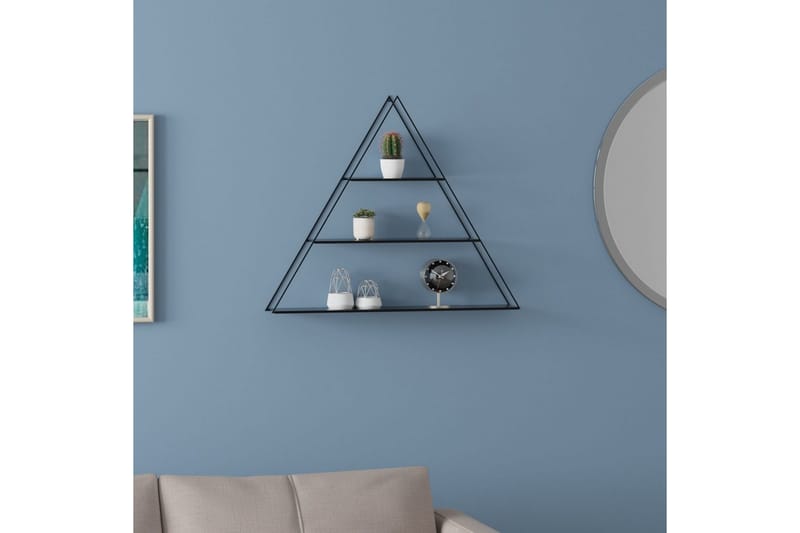 Teric Vikvägg 60 cm - Svart - Inredning - Rumsavdelare - Vikskärm