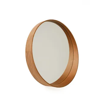 Aldrosin Vägghängd Spegel Rund 80 cm - Vit - Inredning - Speglar - Väggspegel