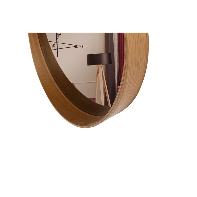 Aldrosin Vägghängd Spegel Rund 80 cm - Vit - Inredning - Speglar - Väggspegel