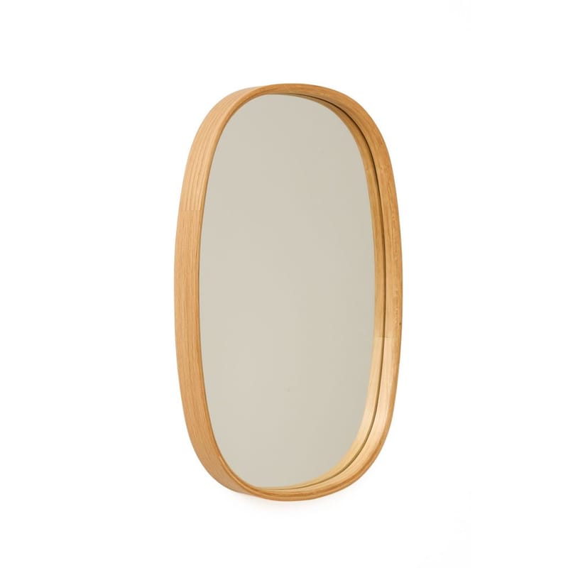 Aranfield Vägghängd Spegel Rektangulär 38 cm - Brun/Vit - Inredning - Speglar - Väggspegel