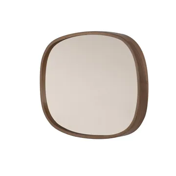 Aranfield Vägghängd Spegel Rektangulär 88 cm - Brun/Vit - Inredning - Speglar - Väggspegel