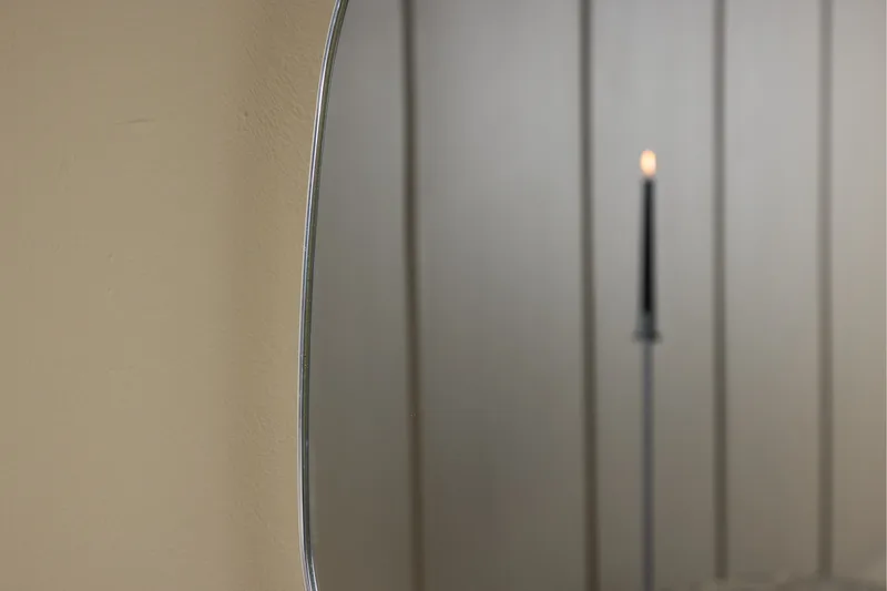 Askersund Vägghängd Spegel 40 cm - Silver - Inredning - Speglar - Väggspegel